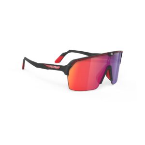 Rudy Project Spinshield AIR päikseprillid – black matte (multilaser red)