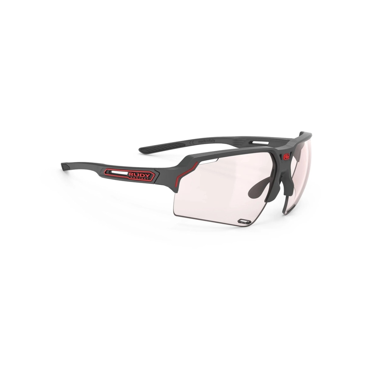 Rudy Project Deltabeat fotokroomsed prillid – charcoal matte (ImpactX 2 Red)