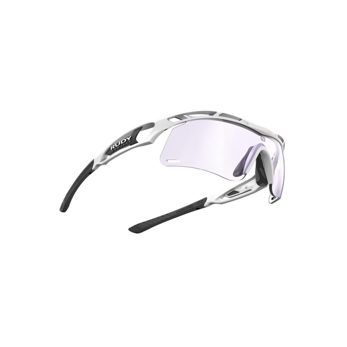 Rudy Project Tralyx+ Slim fotokroomsed prillid – white gloss (ImpactX 2 LS Purple) - Pilt 3