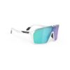 Rudy Project Spinshield päikseprillid – white matte (racing green)