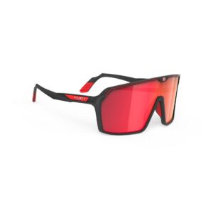 Rudy Project Spinshield päikseprillid – black matte/red gloss (multilaser red)