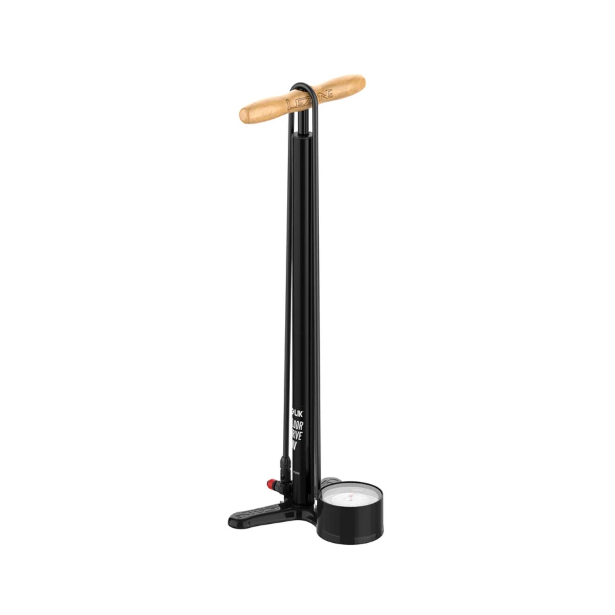 Lezyne Clik Floor Drive HV põrandapump – must