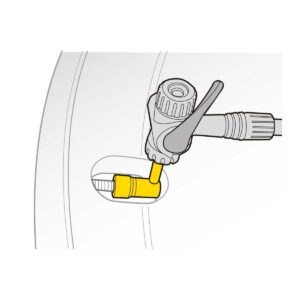 Topeak Pressure-Rite kettapiip PV - Pilt 2
