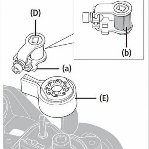 Shimano M786 tagavahetaja siduri element - Pilt 2