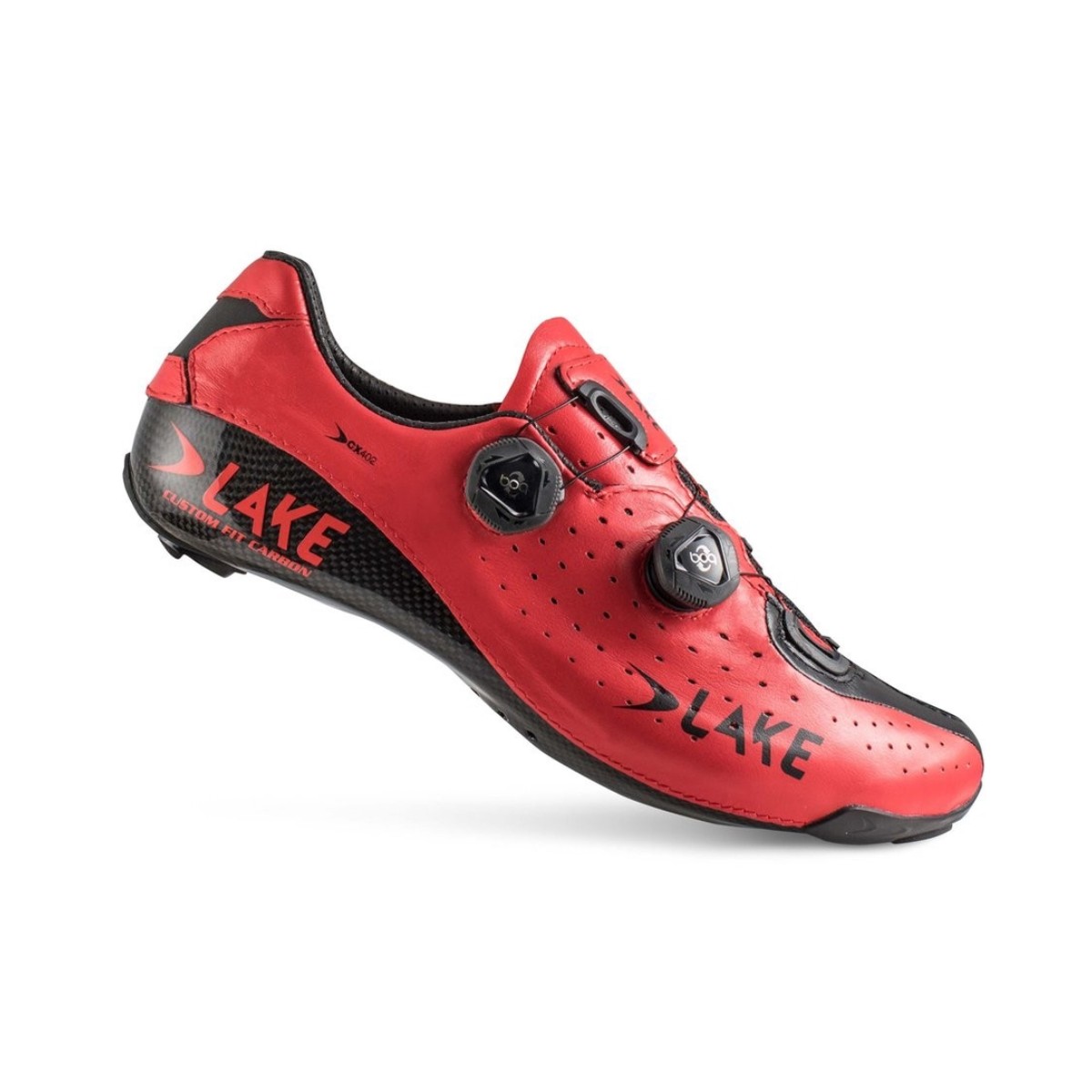 Lake CX402 Speedplay maanteekingad – punane/must 44