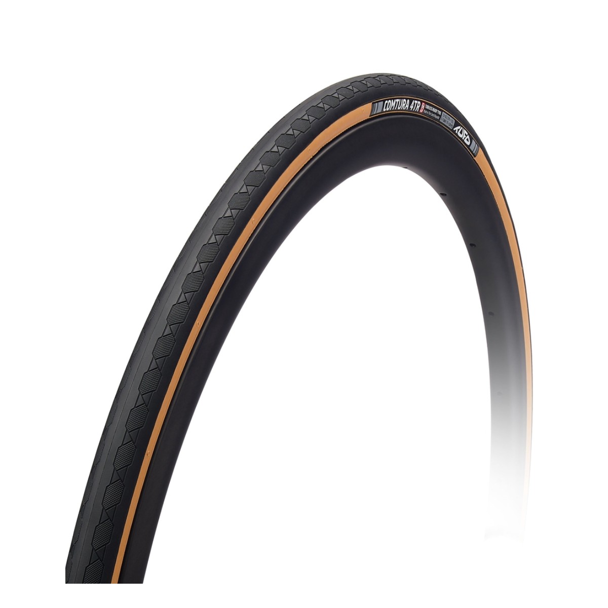 Tufo Comtura 4 TR välisrehv 700×28 – must/beež