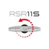 Rudy Project RSR-S 11 kiivri suuruse reguleerimise süsteem – must/hall