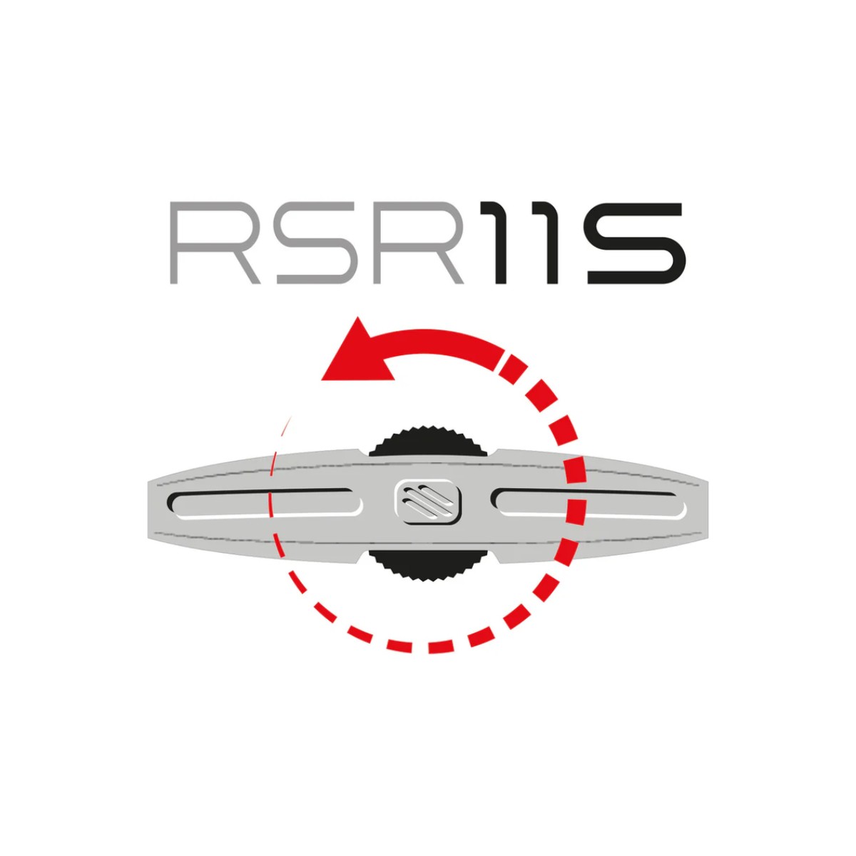 Rudy Project RSR-S 11 kiivri suuruse reguleerimise süsteem – must/hall