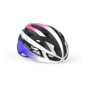 Rudy Project Rebel kiiver – pearl metal/pink/cyber blue shiny