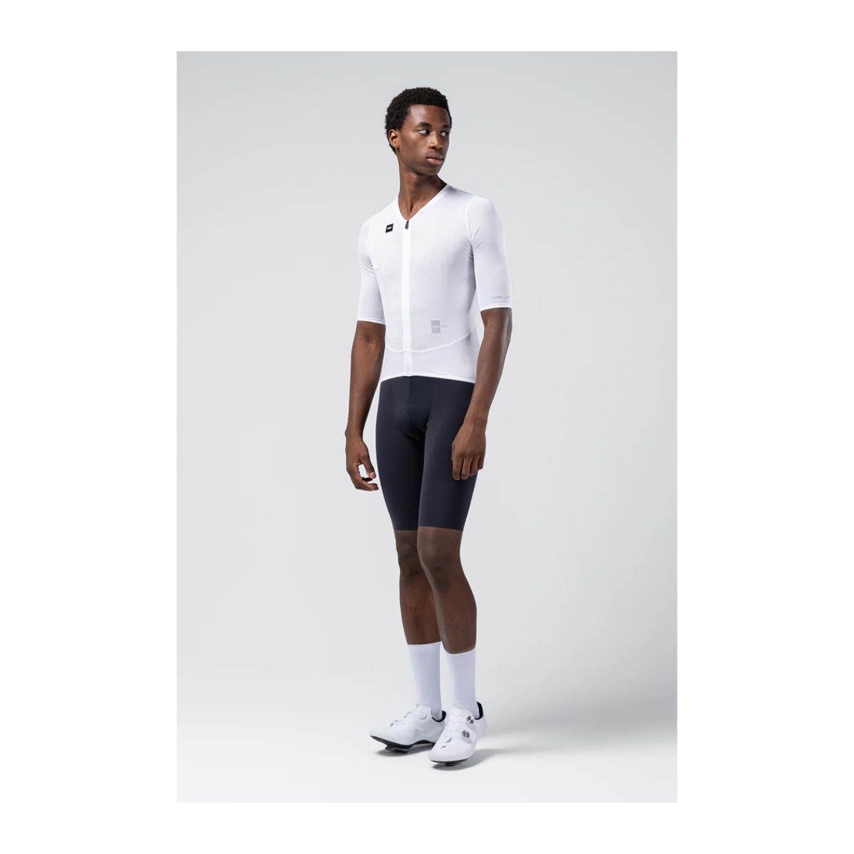 Gobik Carrera 3.0 unisex s/s rattapluus – valge