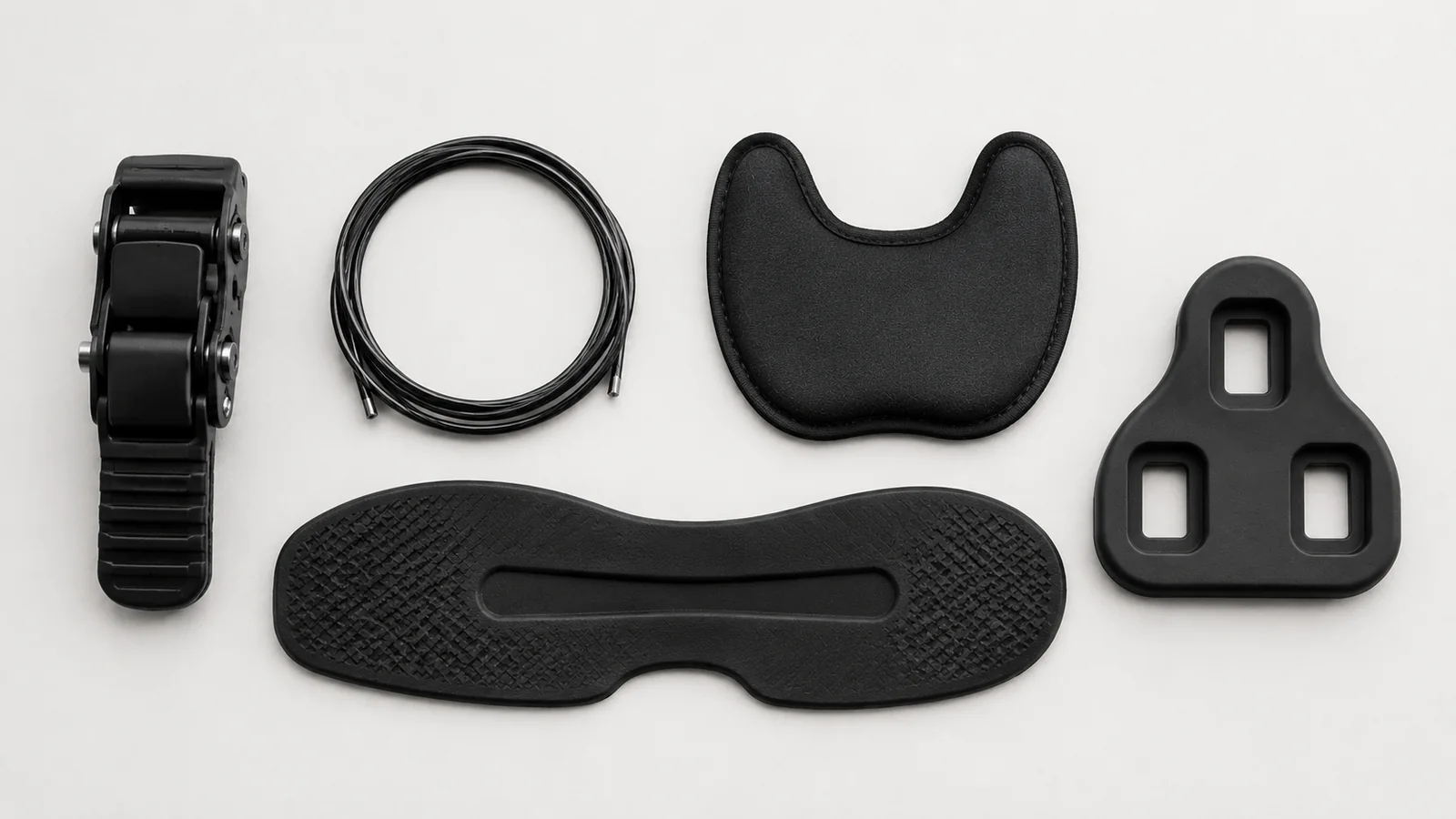 Rattajalatsite tarvikud – Sidi Tecno kinnitused, trossid, kontsaplokid ja Shimano klotsikatted