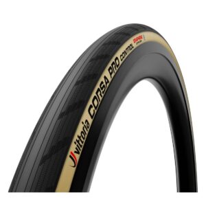 Vittoria Corsa PRO Control TLR välisrehv, 700×30 – must/beež