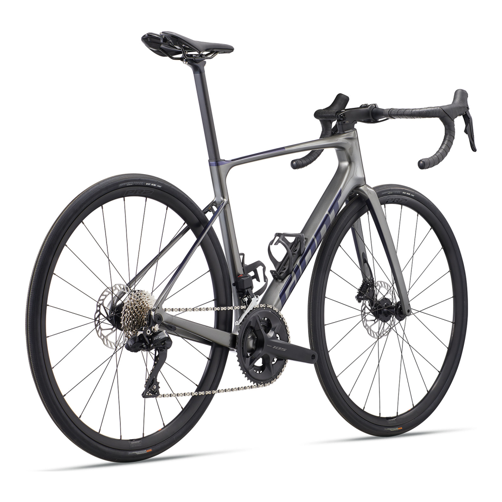 Maanteeratas GIANT Defy Advanced 1, Charcoal/Milky Way - Pilt 2