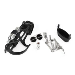 Lezyne Flow Storage pudelihoidja lisadega (V16 multitööriist, CO2 pump, 2 x 16g ballooni) - Pilt 4