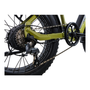 Elektriline kokkupandav fatbike LEADER FOX Cody 20", Green - Pilt 5