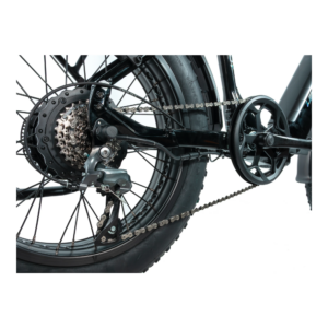 Elektriline kokkupandav fatbike LEADER FOX Cody 20", Black - Pilt 5
